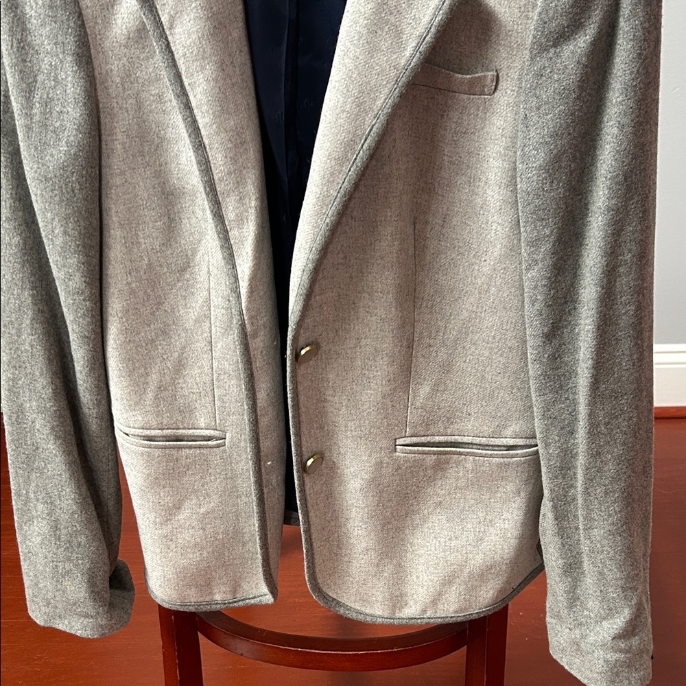 Tommy Hilfiger Two-Tone Gray Blazer - Picture 3 of 11